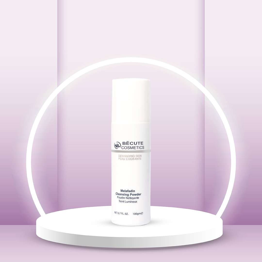 Becute Melafadin Cleansing Powder 100gm Bottle
