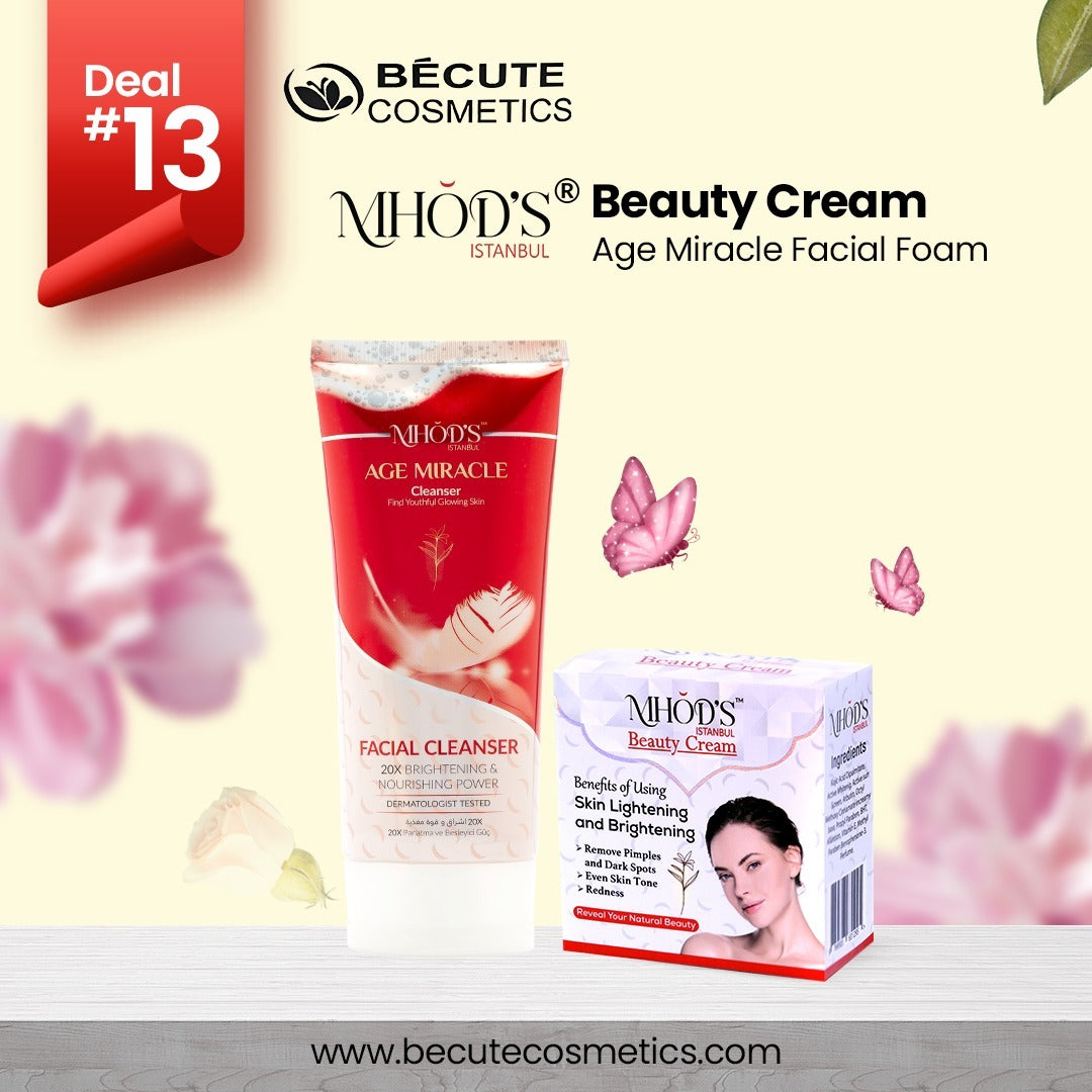 Deal 13 - MHODS Beauty Cream & Age Miracle Cleanser