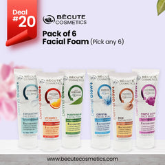 Deal 20 – Pack of Six Facial Foams