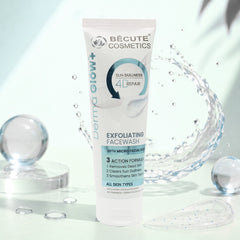 BeCute Derma Glow+ Exfoliating Facewash