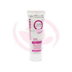 BeCute Derma Glow+ Rose Facial Foam
