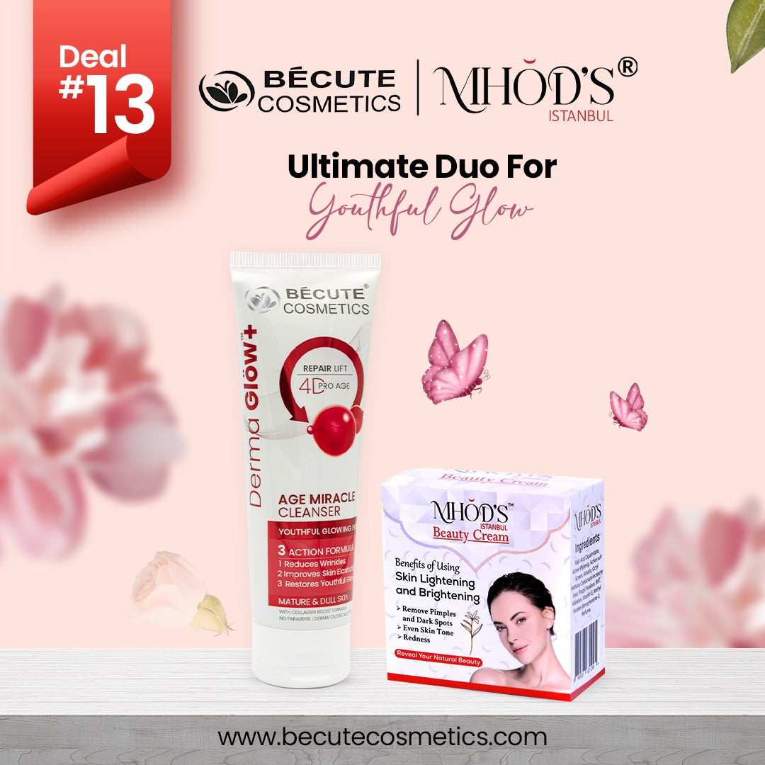 Deal 13 - MHODS Beauty Cream & BeCute Age Miracle Cleanser
