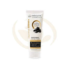 BeCute Derma Glow+ Whitening Facial Foam (With Activated Charcoal)