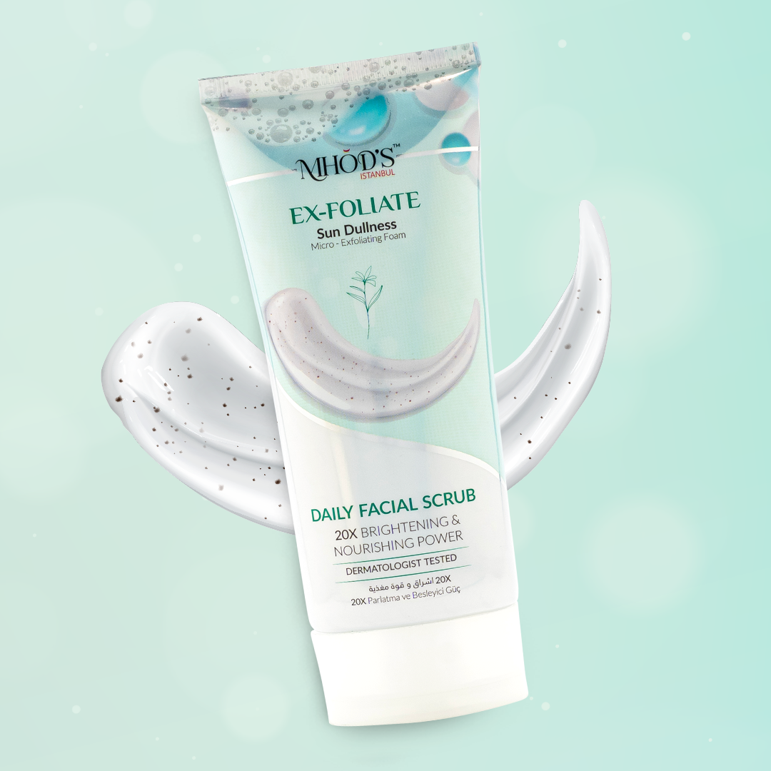 MHODS Exfoliate Sun Dullness Daily Facial Scrub